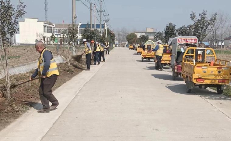 Luotang Township, Changfeng County: Live up to the Good Spring Time, Highway Maintenance Is Just in Time