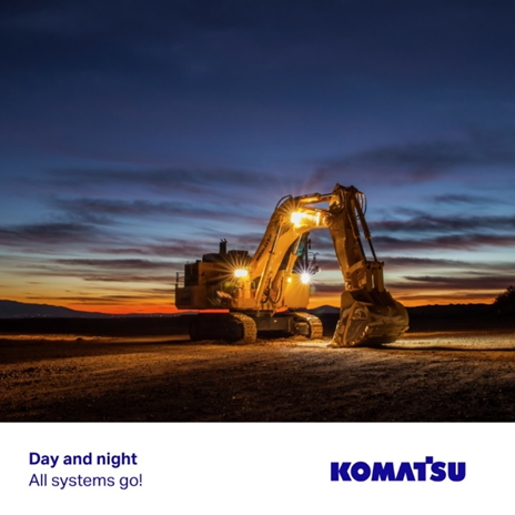 Komatsu: Stand by day and night