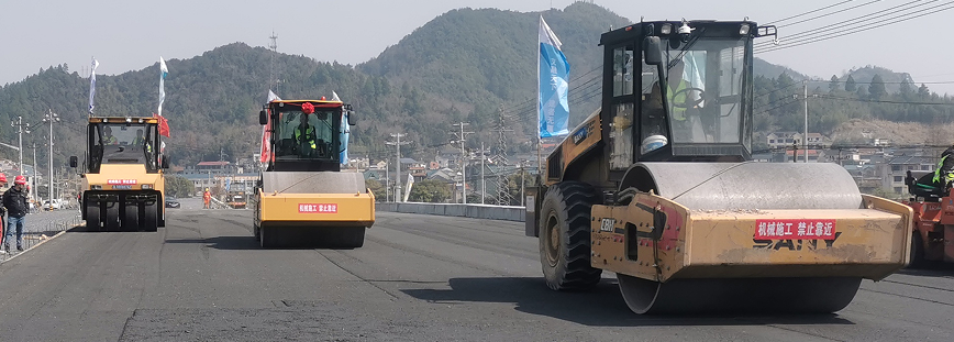 New recruits and veterans come together! National Highway 235 shows the hard power of Sany!