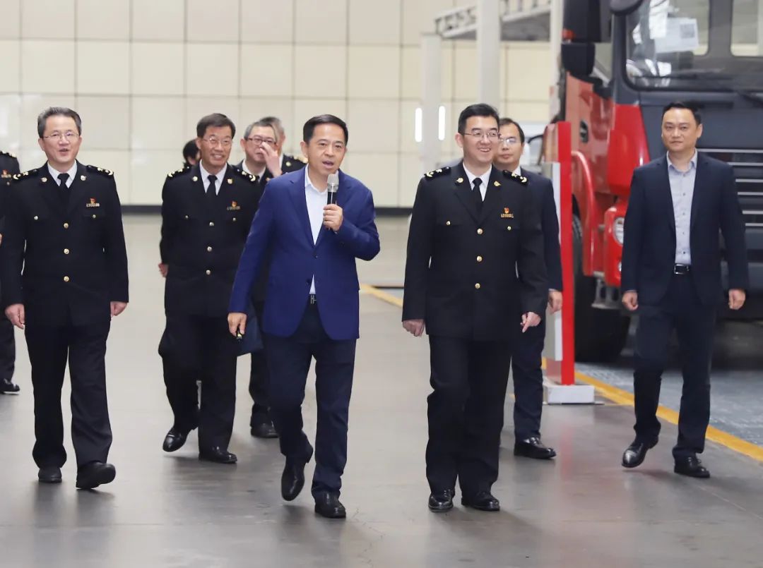 Shen Dawei, Secretary of the Party Committee and Director of Changsha Customs, and His Delegation Investigated Sany Group