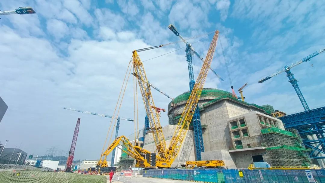 "Steady" is the first word! XCMG XGC800-I Crawler Crane Helps Fujian Large-scale Nuclear Power Project