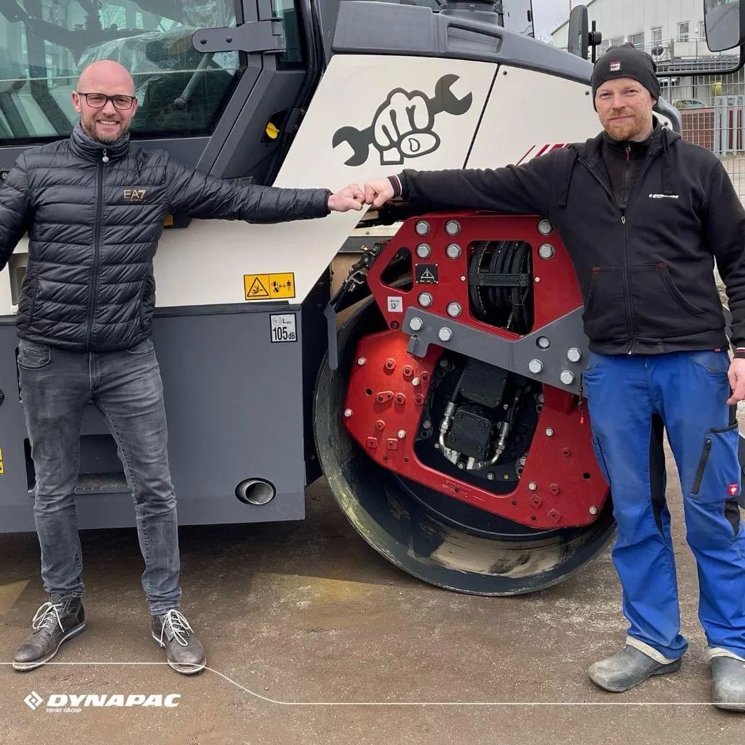 Test Record | Dynapac New SEISMIC Intelligent Vibratory Roller CX Series