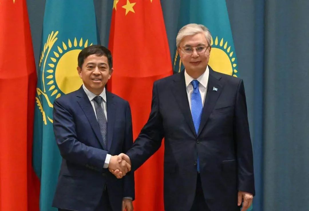 Kazakh President Kasymzhomart Tokayev Meets Xiang Wenbo, Chairman-in-Office of Sany Group