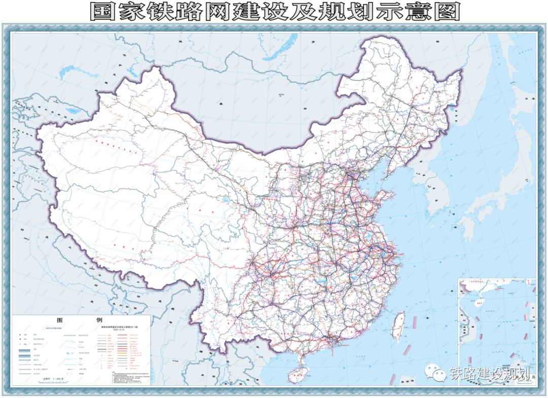 2024！ The latest national railway network construction and planning map