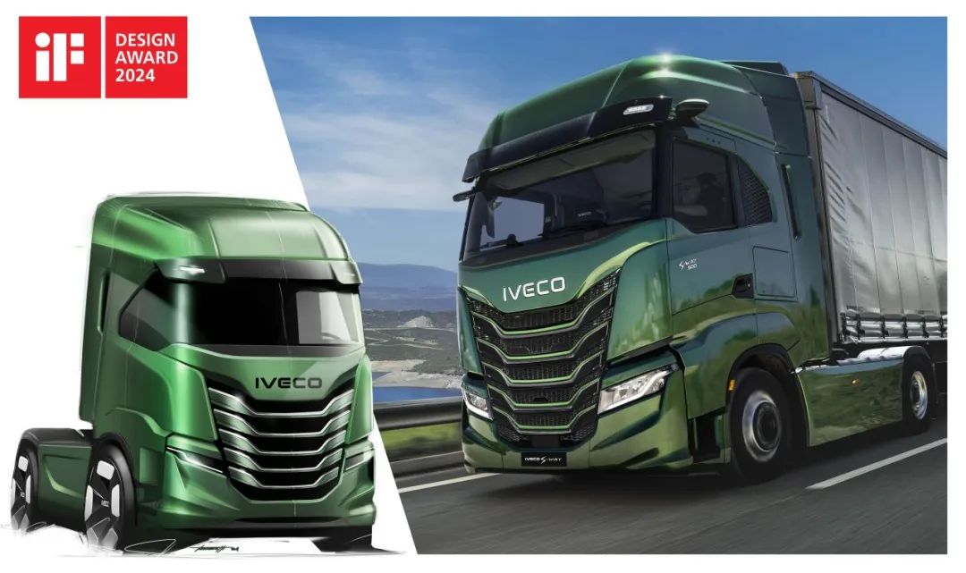 IVECO S-Way MY24 Wins 2024 iF Design Award