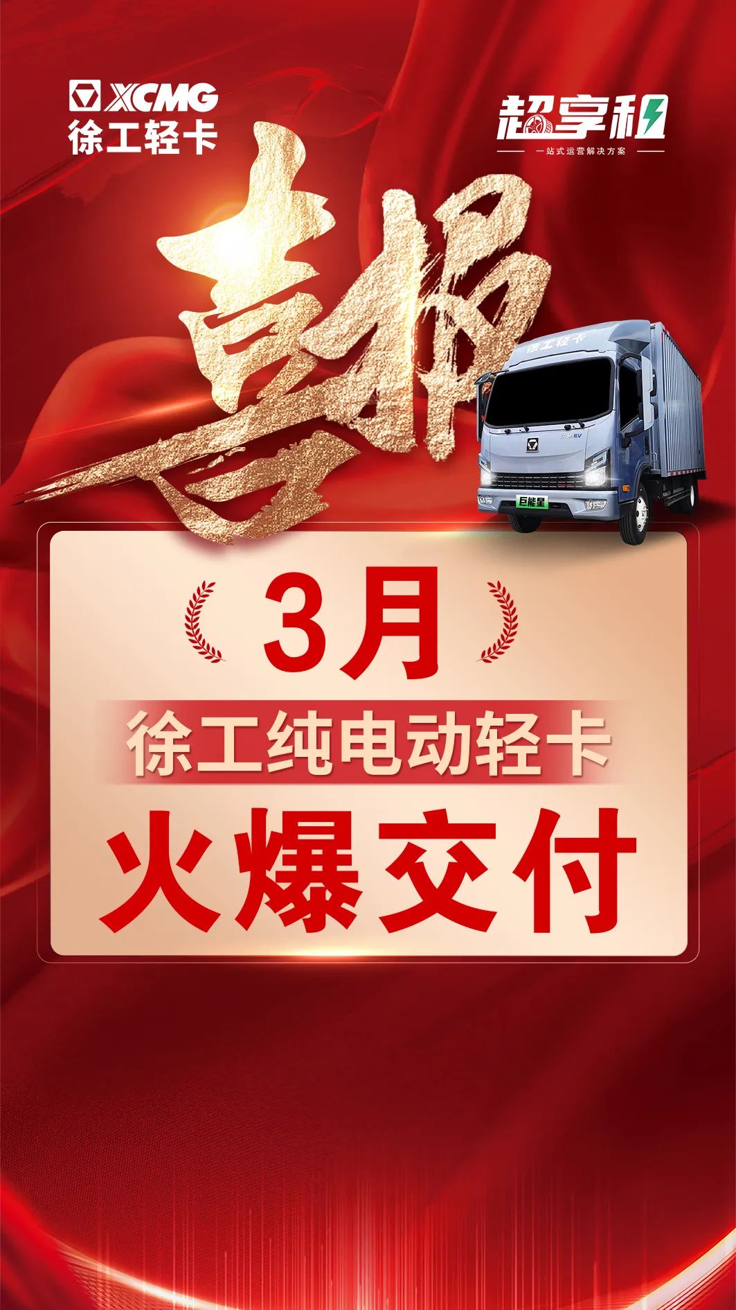 Over 300 units! Xugong Pure Electric Light Truck Opens Fire to Welcome the Market