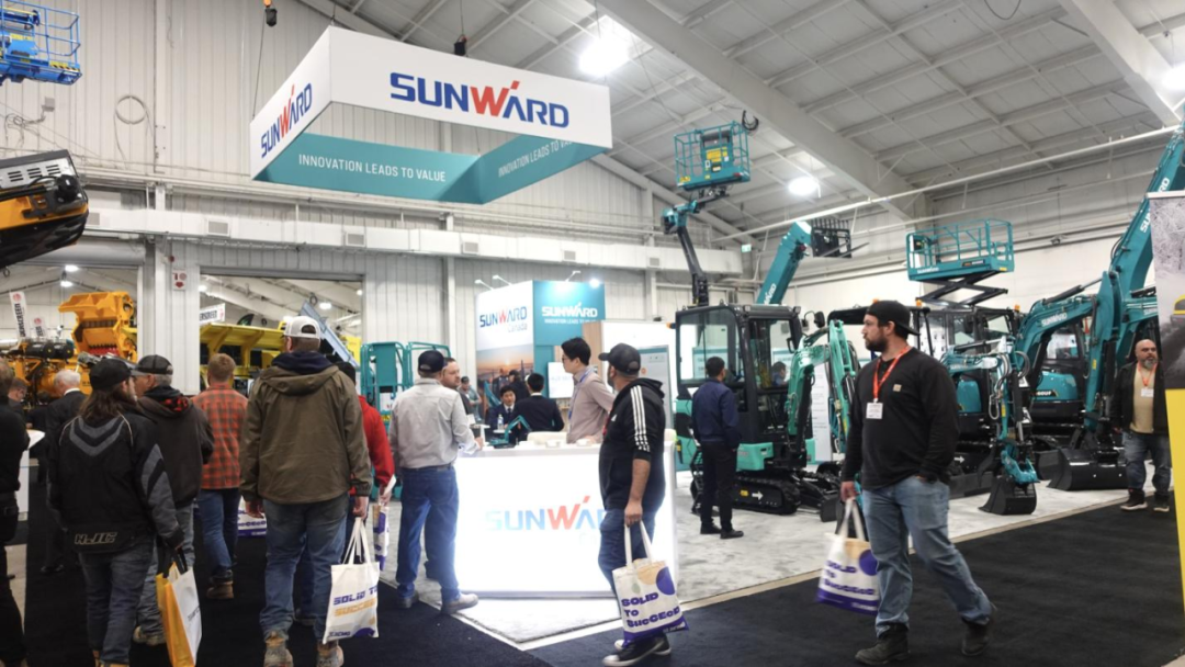 Sunward Unveils at Canada's Largest Heavy Equipment Exhibition