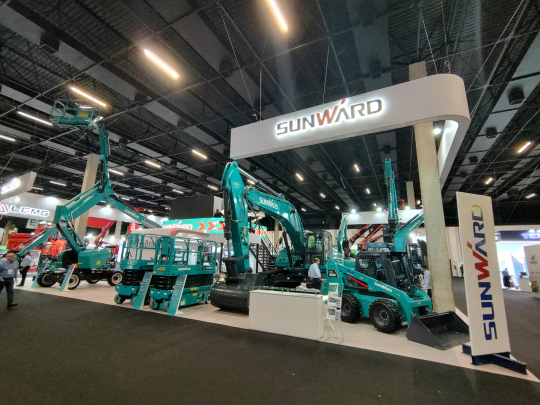 The equipment on display was sold out! Sunward appeared at the 2024 Brazil Mining Exhibition!