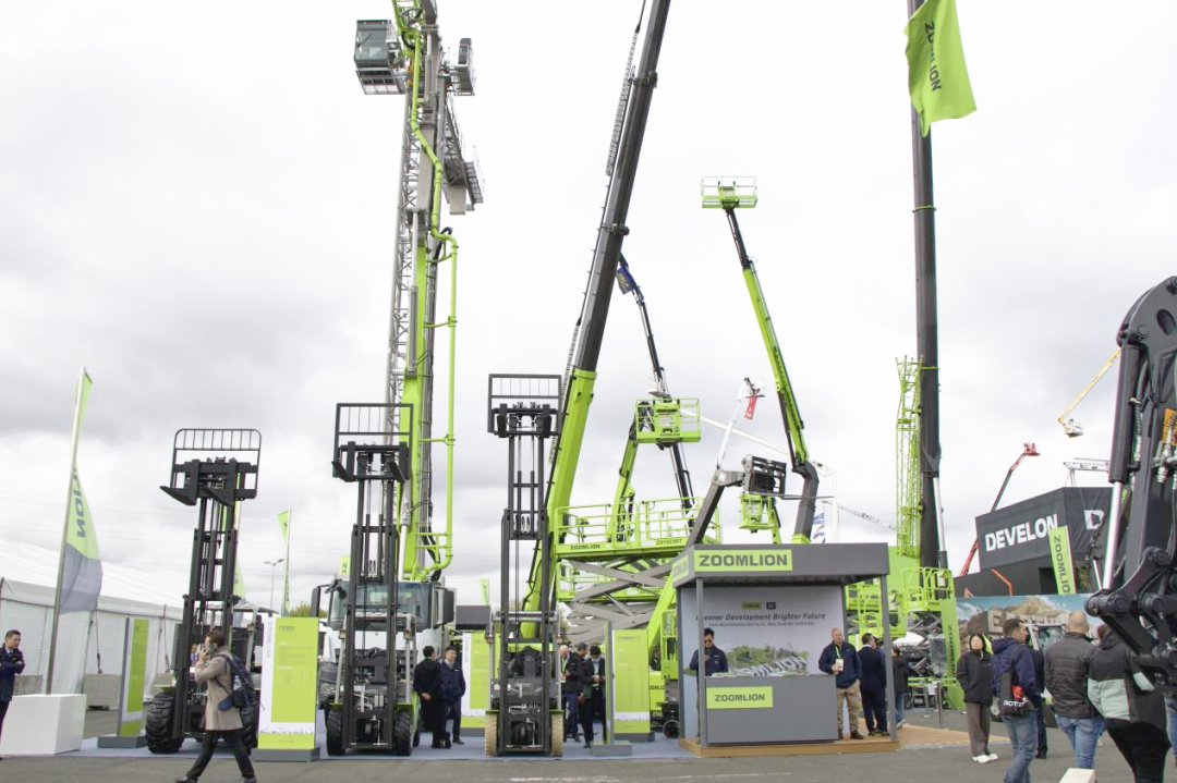 "Green" moves Europe and leads the future with wisdom! Zoomlion Shines at 2024 French Construction Machinery Exhibition