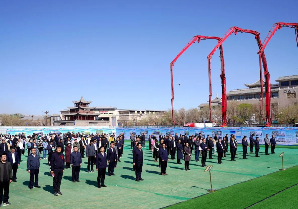 Help the construction of major projects in Jiuquan! Complete set of equipment of Sany Heavy Industry is ready for development