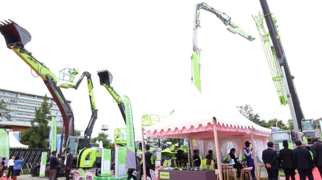 China-Africa Economic and Trade Expo Enters Africa, Zoomlion's High-end Products Appear in Kenya