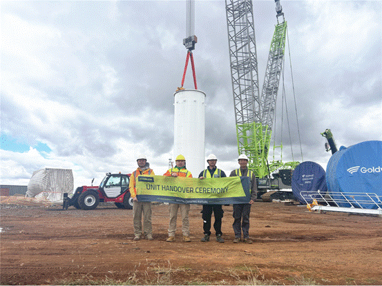 Export the largest tonnage crawler crane in Africa! Zoomlion sets new industry record