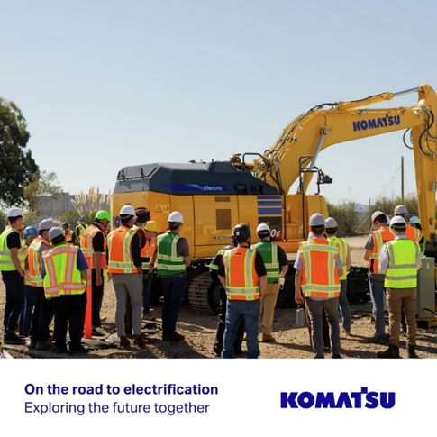 Komatsu: Explore the Future of Electrification Together