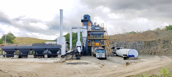 Making Mixing Easier? Shantui Asphalt Station Serves Philippine Municipal Engineering Construction