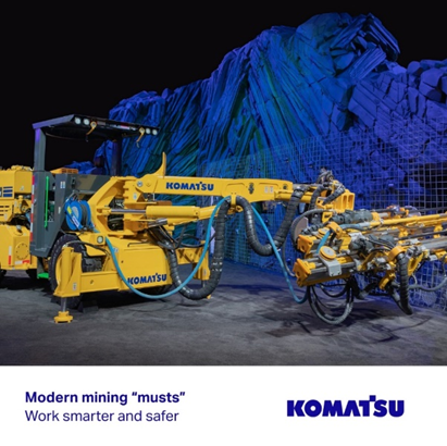 Komatsu: Achieving smarter and safer underground mining operations