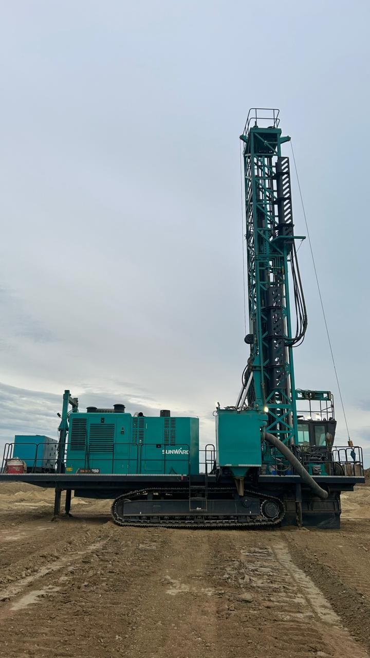 Monthly drilling into 315 18 meters, the construction efficiency of Shanhe intelligent rotary drilling rig has reached a record high