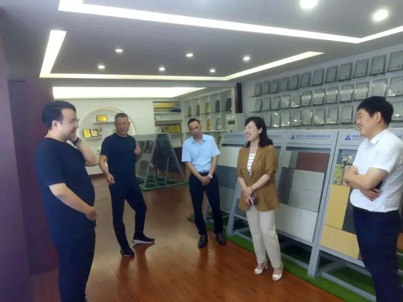 Quanzhou Trade Promotion Association (Quanzhou International Chamber of Commerce) visited Sanlian Machinery to escort the innovation and development of high-tech enterprises