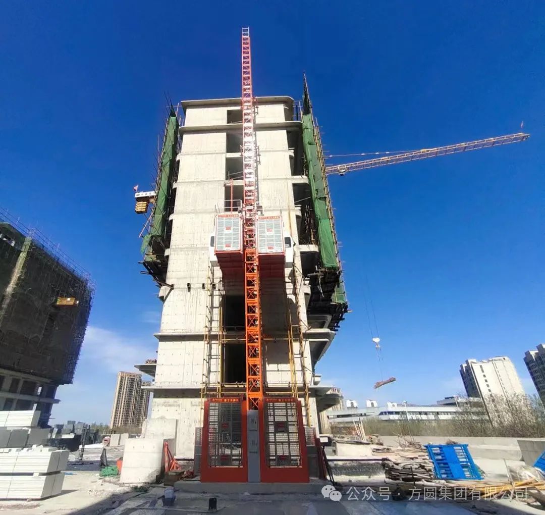 [Product Elegance] Several Construction Lifts Participate in the Construction of Tianjin Binhai New Area