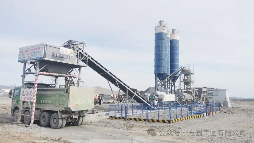 Fangyuan Stabilized Soil Mixing Station Participates in G107 National Highway Reconstruction Project