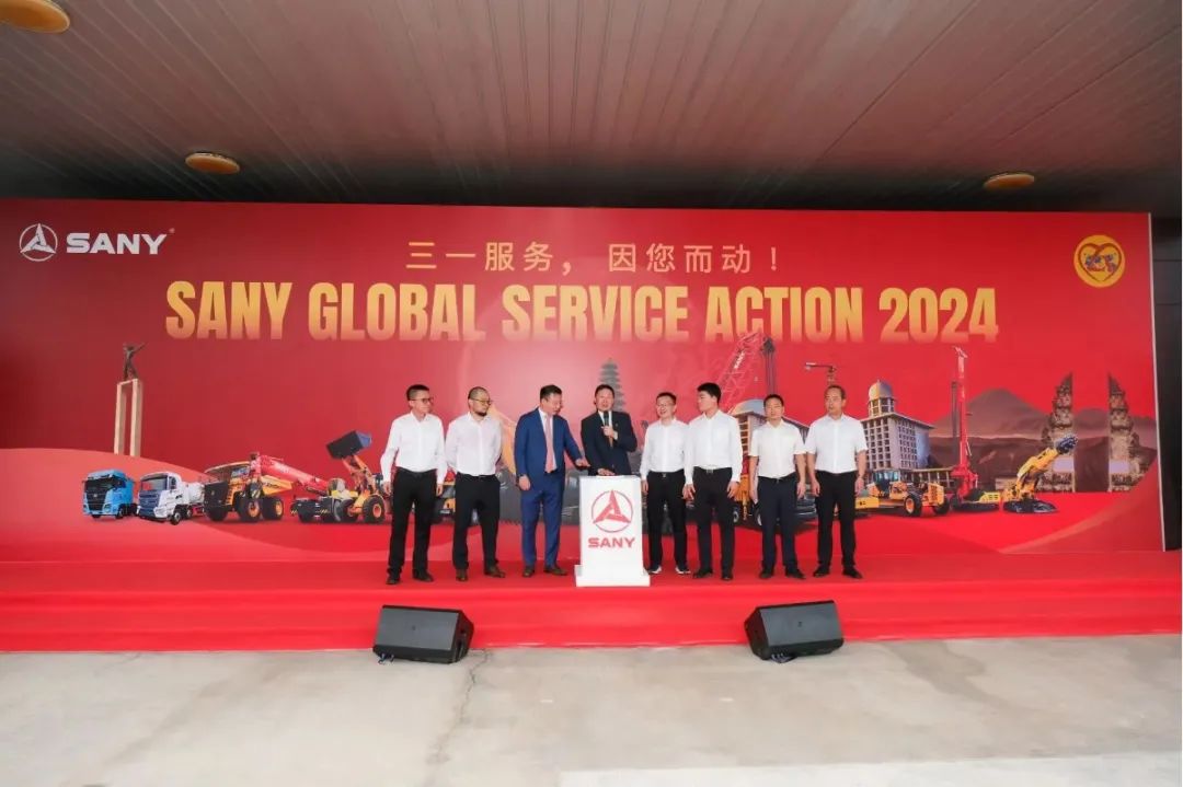 Go global! Sany Overseas "Service Wanlihang" Launched One After Another