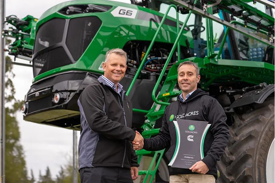 Cummins Completes 1000th Delivery of Goldacres Agricultural Machinery