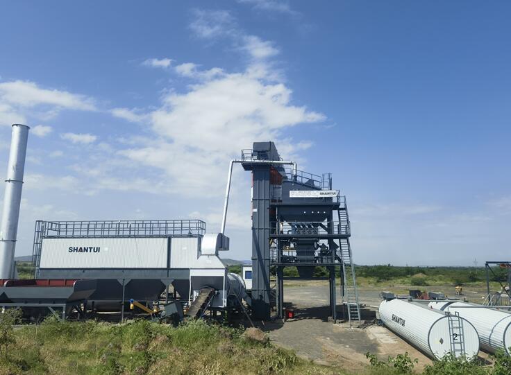 Shantui Jianyou Asphalt Station Serves Highway Construction in Ethiopia