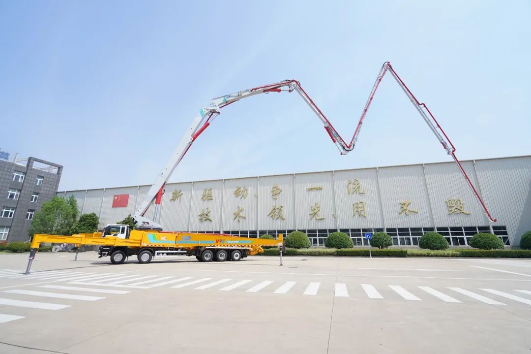 New Product Launch? XCMG Wuqiao 72-meter Micro-mixing Pump Truck "Big" and Promising