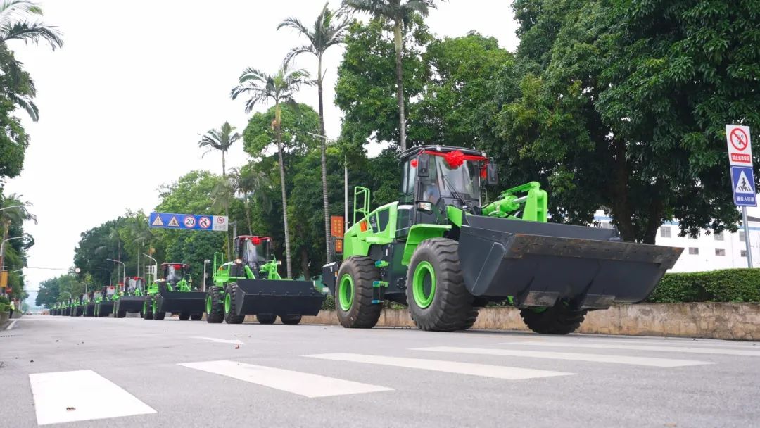 Go to sea in bulk and buy back again! Liugong Electric Loader, True Green Top Flow!