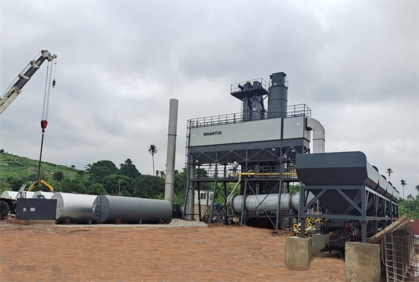 Application of Shantui Jianyou Asphalt Station in the Construction of Accra-Tema Highway in Ghana