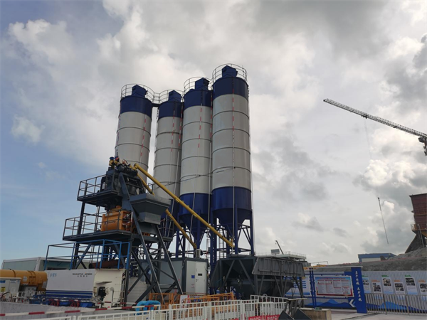 Application of Shantui Jianyou Mixing Station in Taipingling Nuclear Power Station Project