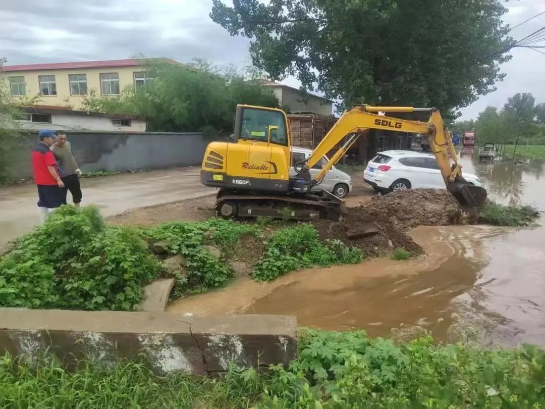 Flood fighting and rescue, sharing the burden of wind and rain, temporary workers are always ready!