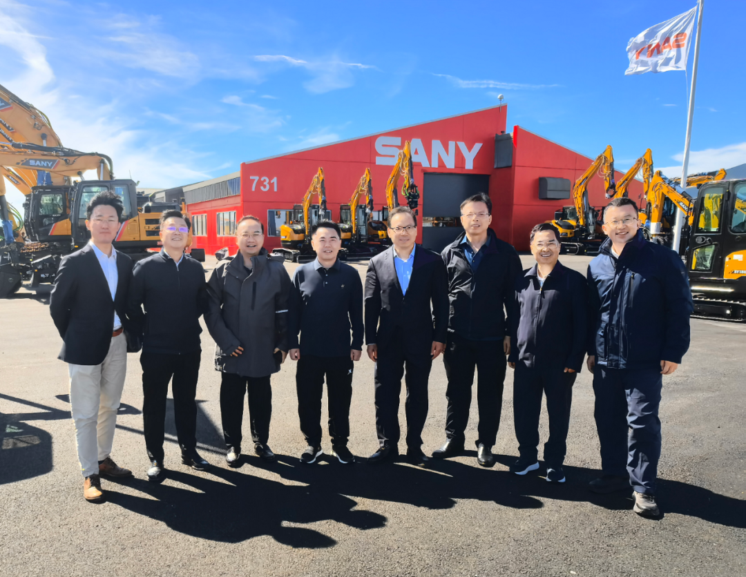 Tang Xiuguo visited Iceland with the Hunan Economic and Trade Delegation and reported on the new productivity of Sany.