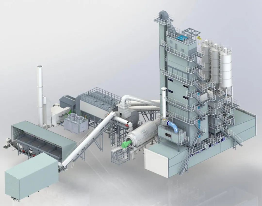 Innovate asphalt recycling technology! Xizhu Innovation Launches 4000 Multifunctional Machine