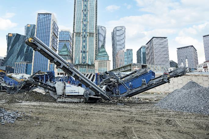 Wirtgen Overseas Style | Mobile Impact Crushing and Screening Equipment in Istanbul