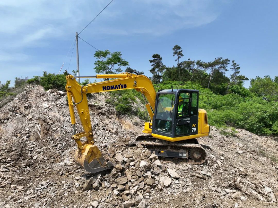 Blind buy the country's first Komatsu PC70-11M0, what makes him "dare to be the first"?