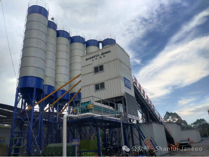 Make Mixing Easier? Shantui Concrete Mixing Station Serves Zhuzhao High-speed Railway Construction