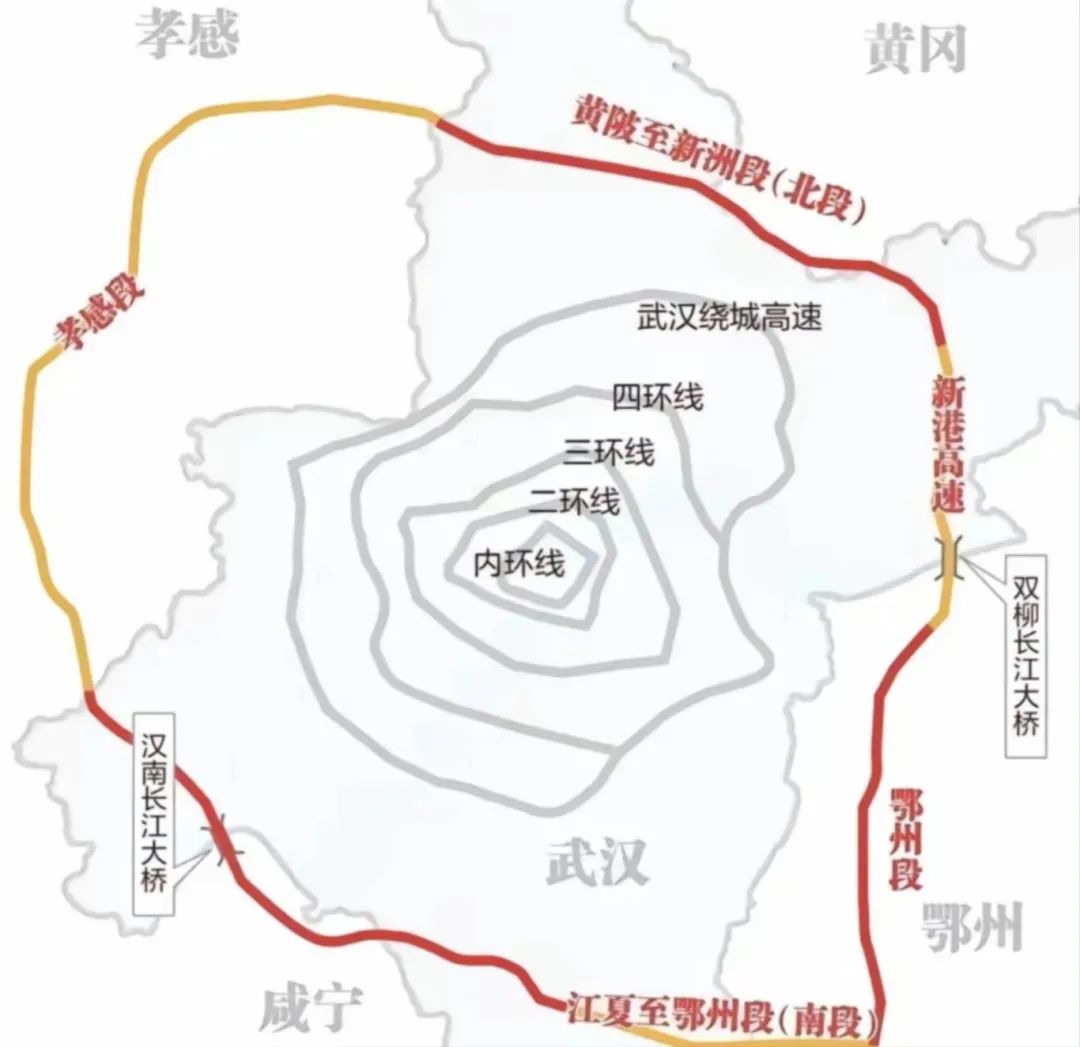 Look at XCMG with medium and large tonnage! 60 rotary excavators speed up Wuhan Commuter Circle