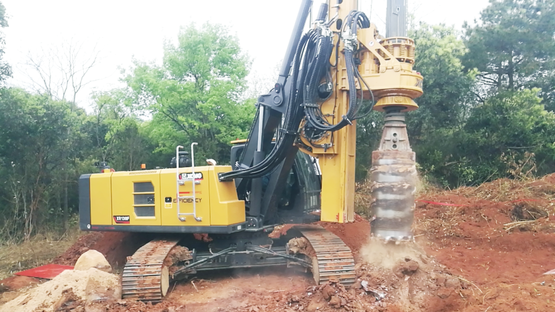 XCMG "Small Steel Gun"! F series rotary drilling rig dynamic compaction electric tower pile