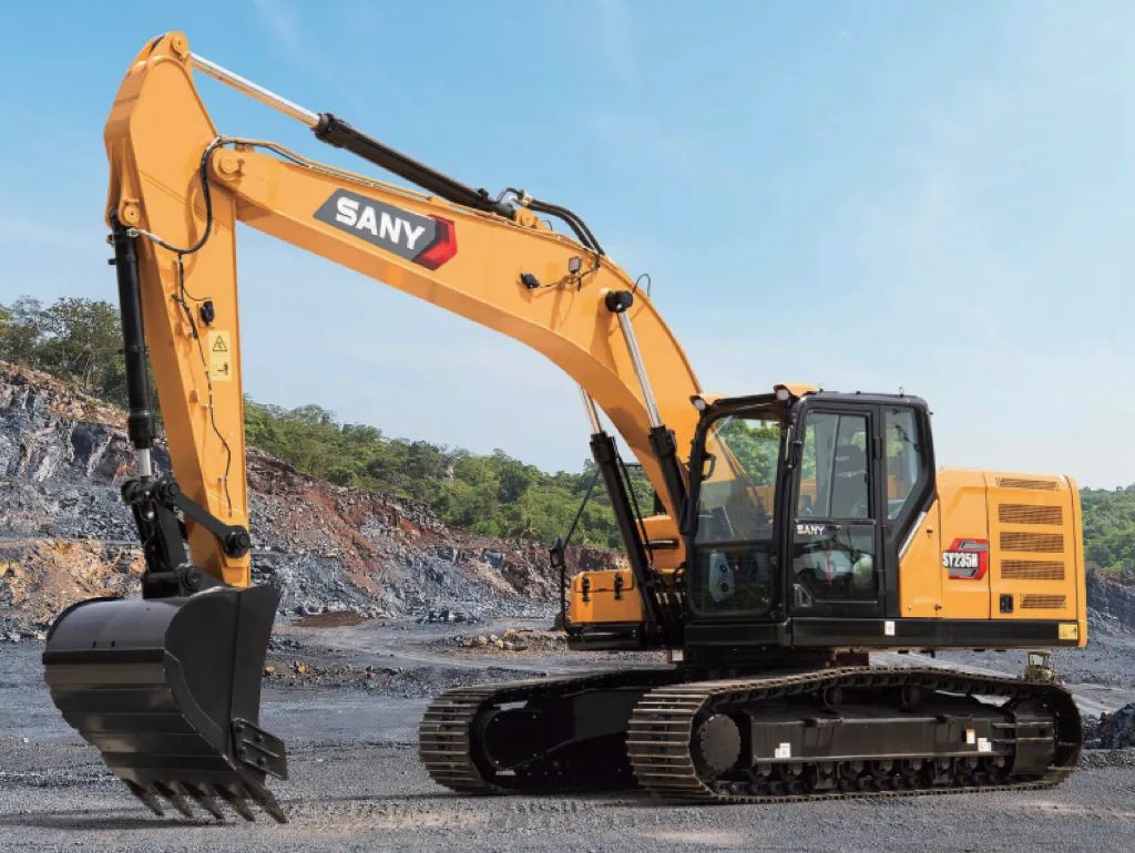 "Strong and fuel-efficient, very easy to use"! Sany SY235H creates a new experience of intelligent control!