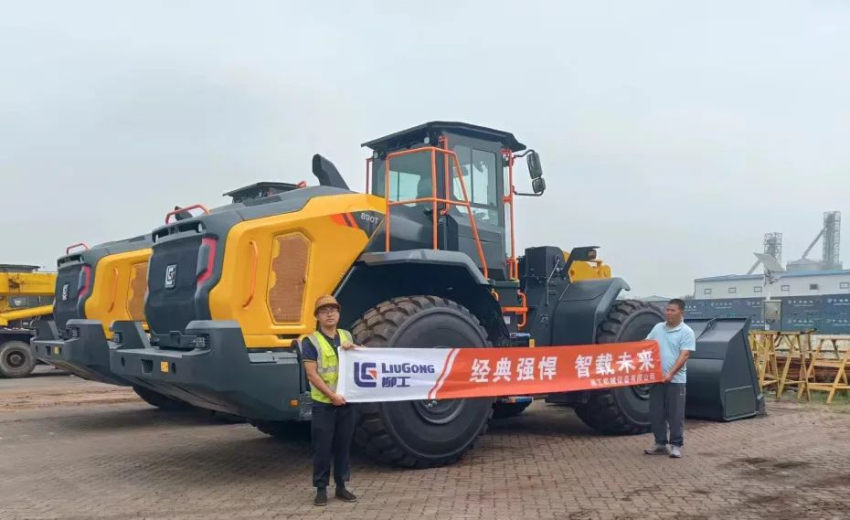 Market Upstart-T Series Liugong 890T Loader Favored by Port Customers!