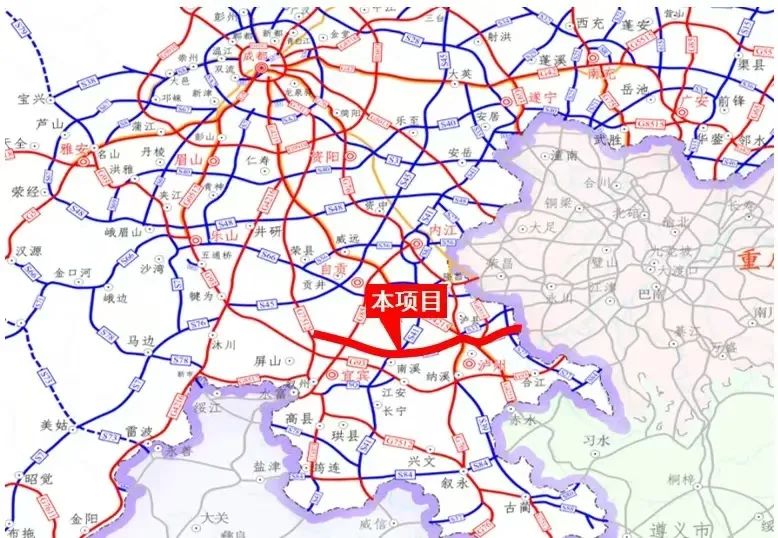 The estimated investment is about 19.5 billion yuan! The expressway project in Sichuan has been approved.