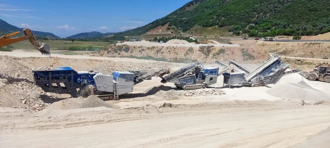 Overseas Elegance | The outstanding performance of Kelei equipment in the crushing construction of limestone in Greece is amazing.