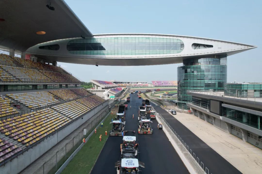 Dynapac Leads Shanghai International Circuit Project | Continuation of Classics After 20 Years