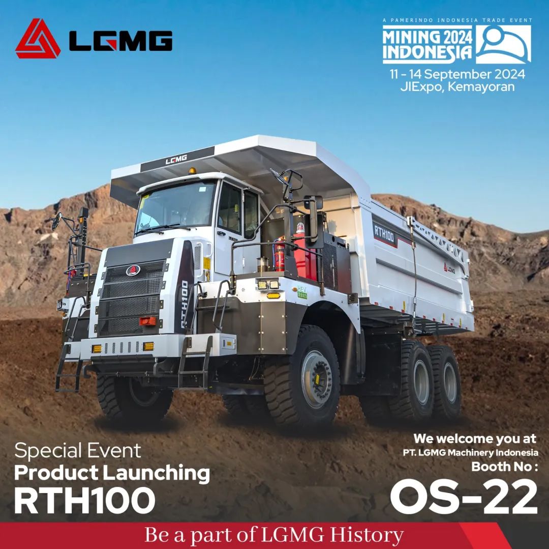 Meet with Lingong Heavy Machinery LGMG at Indonesia Jakarta Mining Exhibition 2024