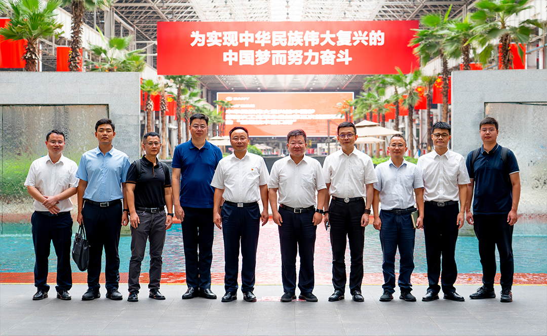 Yu Ruijun, Mayor of Hedong District of Tianjin, and His Delegation Visited Sany