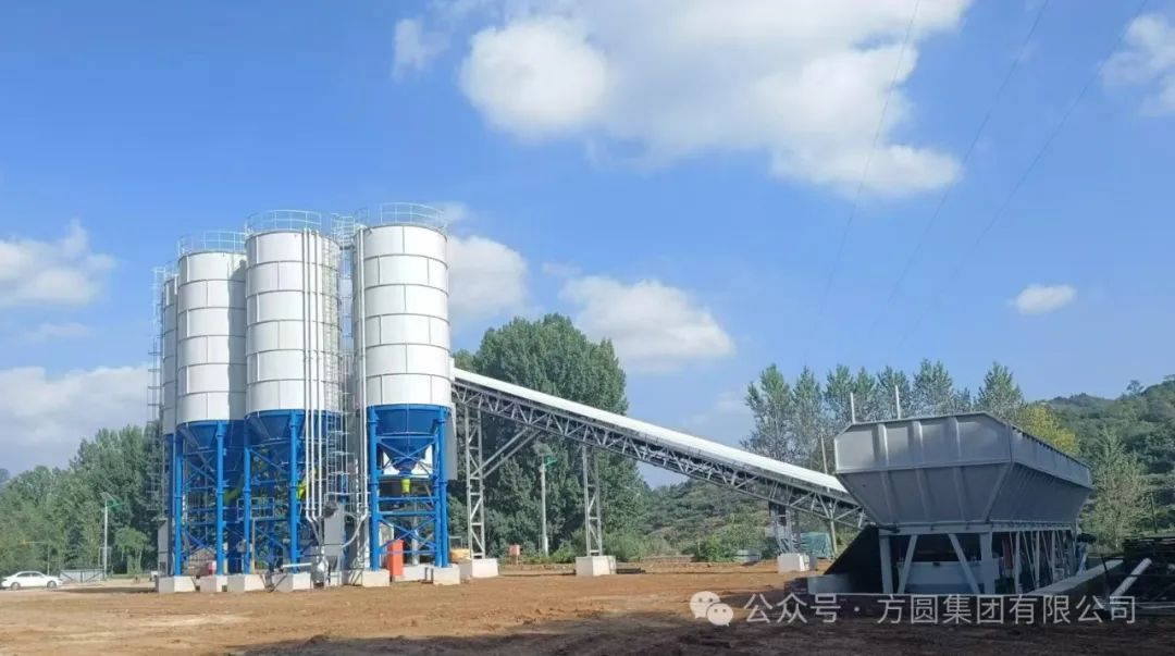 [Water Conservancy Construction] Fangyuan Mixing Station participated in the construction of Yegoumen Reservoir Project