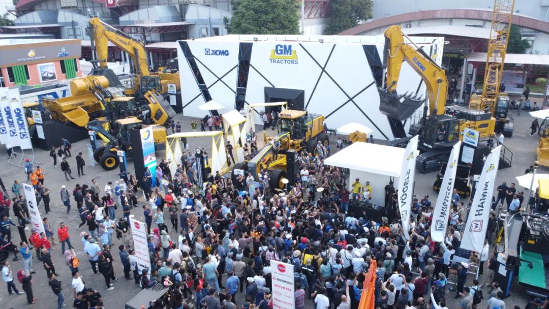 G Looking forward to the future | XCMG XE750GK excavator made its debut in Indonesia