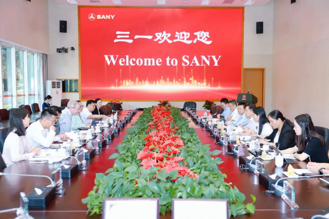 Global CEO of Intime Power and His Delegation Visited Sany