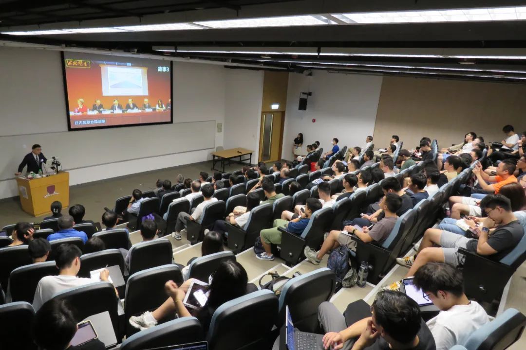 Shi Weibin was invited to give a speech at the Chinese University of Hong Kong, and the voice of wisdom inspired the trend of innovation.