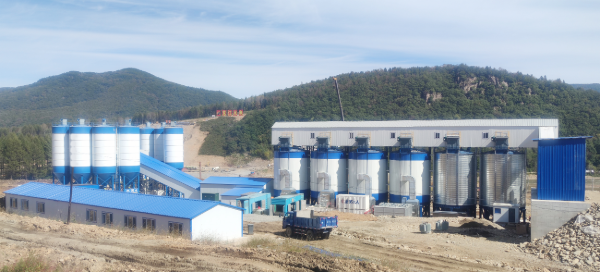 Construction of Linhai Reservoir with Fangyuan HZS 240 Box-type Hydraulic Mixing Plant